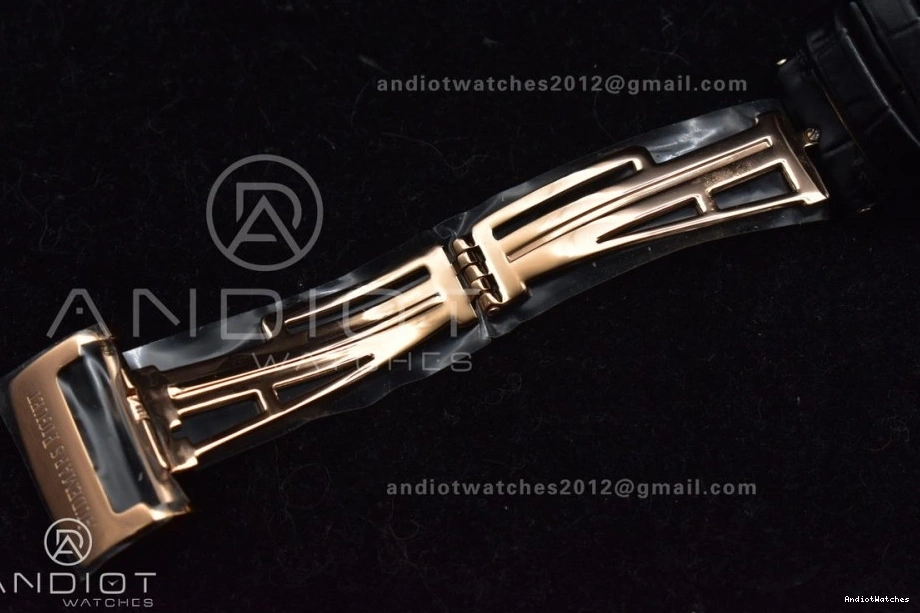 Super APSF Edition 1:1 RG 15400 41mm Oak Black Royal on Clone 1042 SA3120 Leather WaterResistant Black V Strap Textured Best Dial 0317